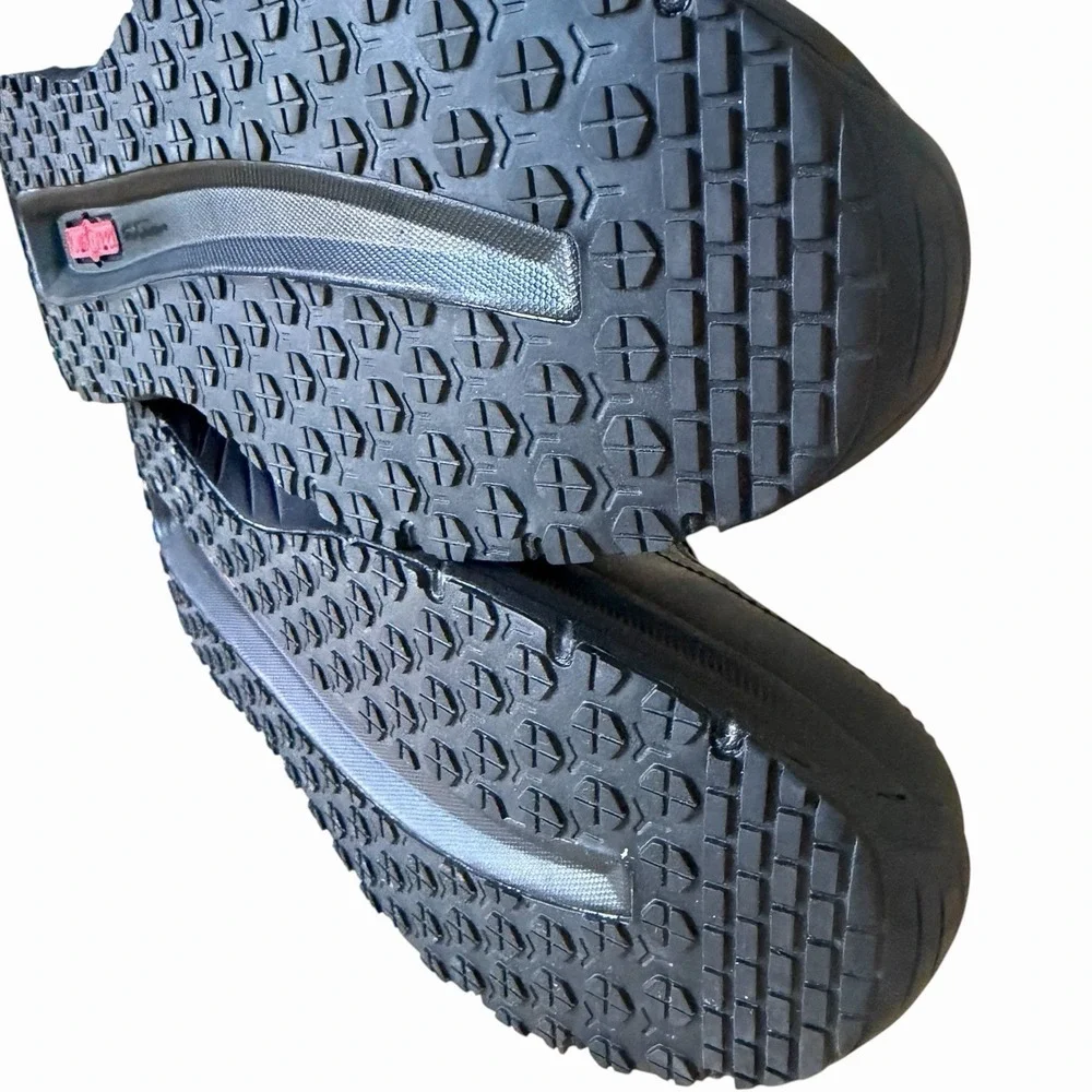 Orthofeet Orthopedic Black 9.5 D Medium Walking Sneakers Shoes -Missing Insoles